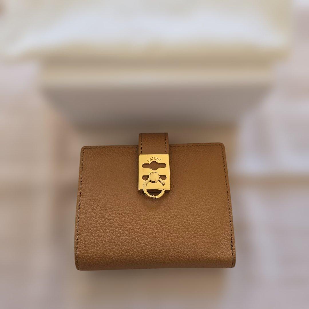 未使用　cafune カフネ 財布 スタンスフラップウォレット