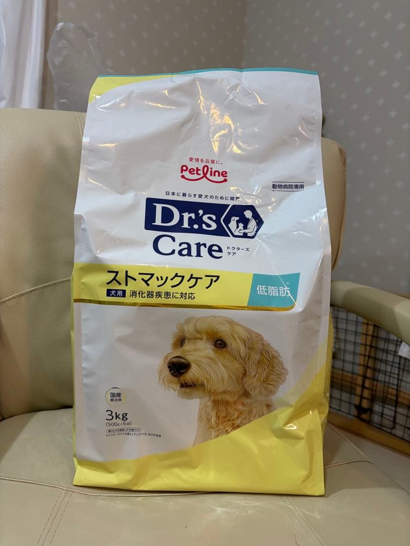 Dr's Care 低脂肪 療法食 3kg 4袋