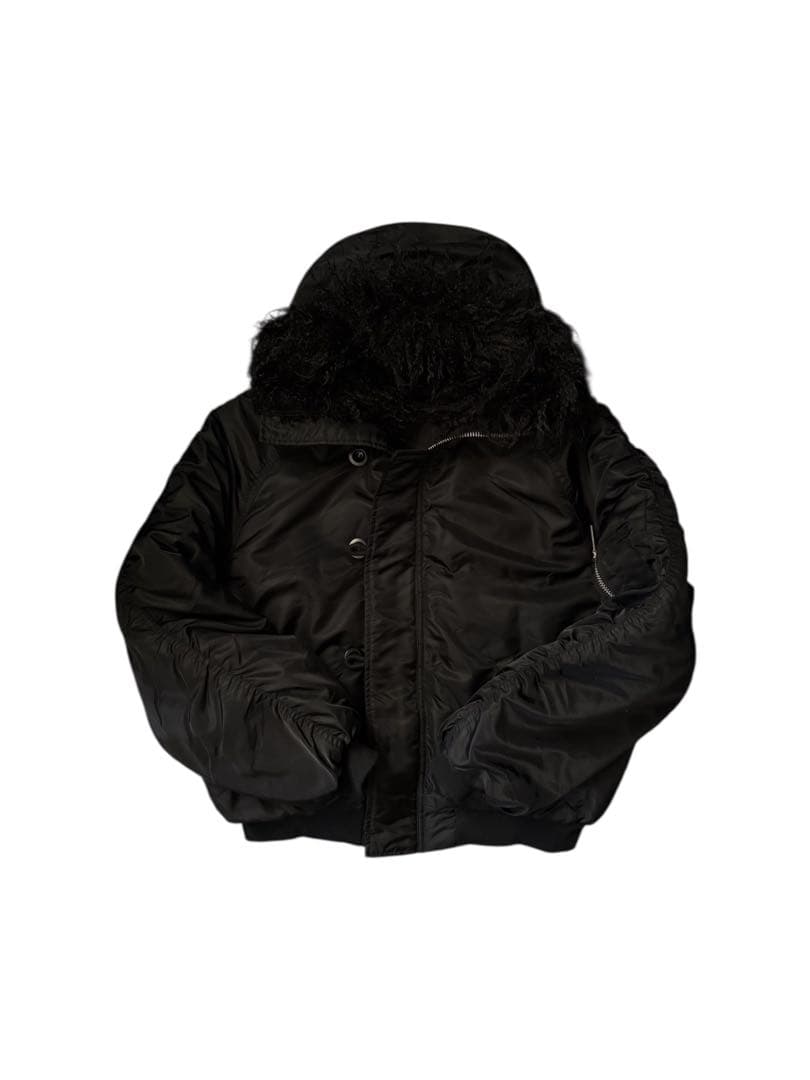 ジャケット・アウター NO/FAITH STUDIOS BOMBER JACKET BLACK