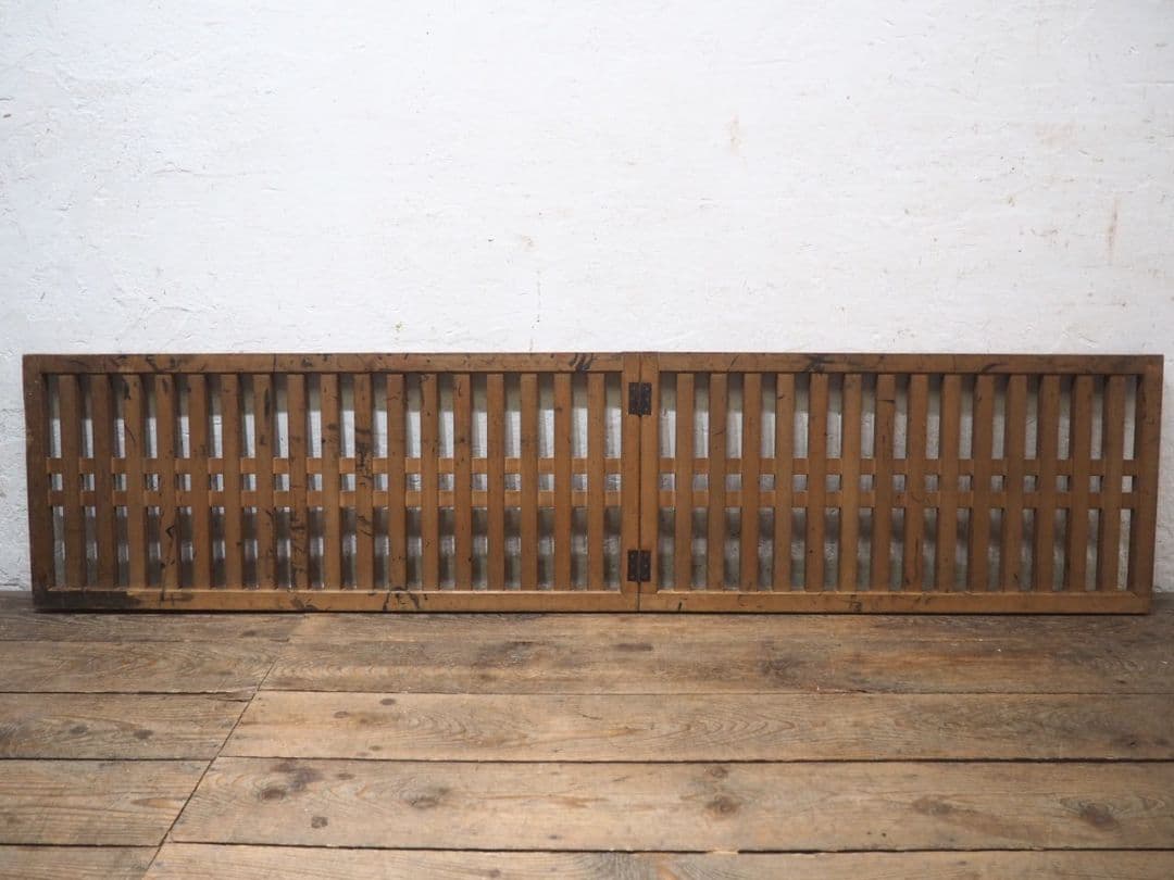 1226 アンティーク　帳場格子　間仕切り　衝立　結界　骨董　レトロ　インテリア
