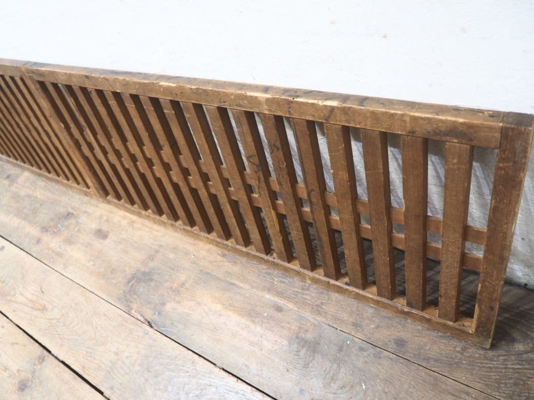 1226 アンティーク　帳場格子　間仕切り　衝立　結界　骨董　レトロ　インテリア