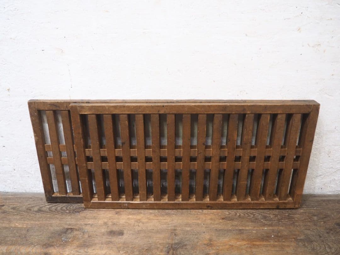 1226 アンティーク　帳場格子　間仕切り　衝立　結界　骨董　レトロ　インテリア