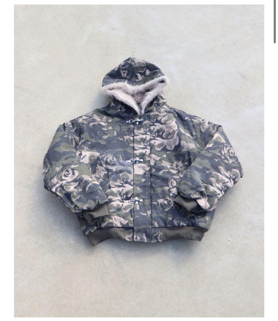 elev カモ柄ファイヤーマンジャケット