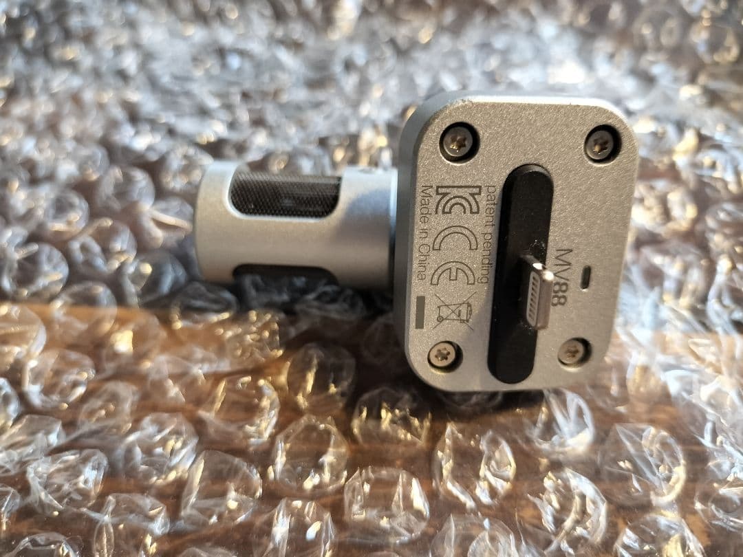 SHURE　MV88　 i phone i pad用携帯マイク