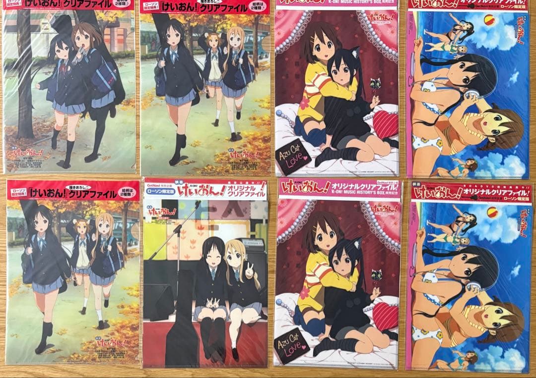 けいおん! クリアファイル まとめ売り 100枚