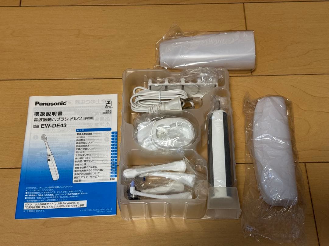未使用品 自宅保管品 パナソニック 電動歯ブラシ イオン ドルツ　EW-DE43