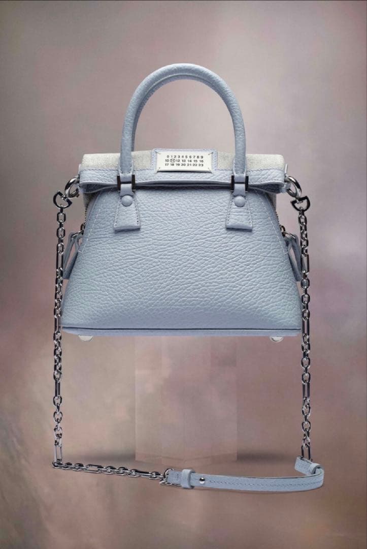 【送料込】メゾンマルジェラ　5ACマイクロ　限定カラーbreeze/水色