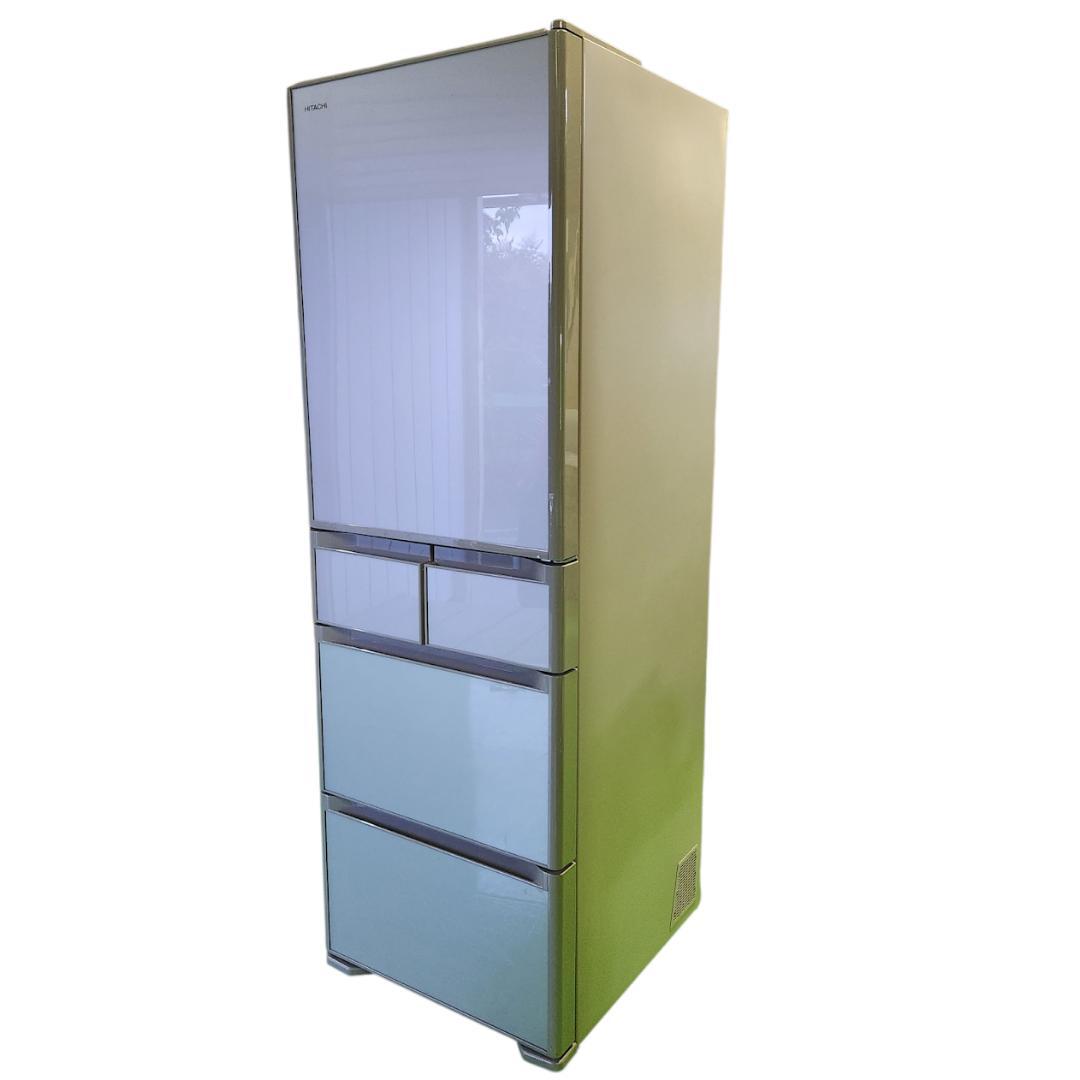 日立 HITACHI 冷蔵庫 401L 5ドア R-S40N 2020年製
