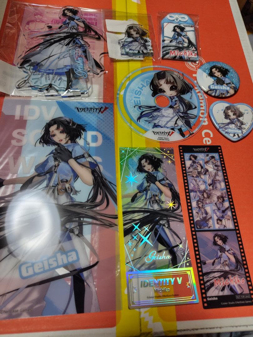 C107 第五人格 IDENTITY 芸者 9点 セット