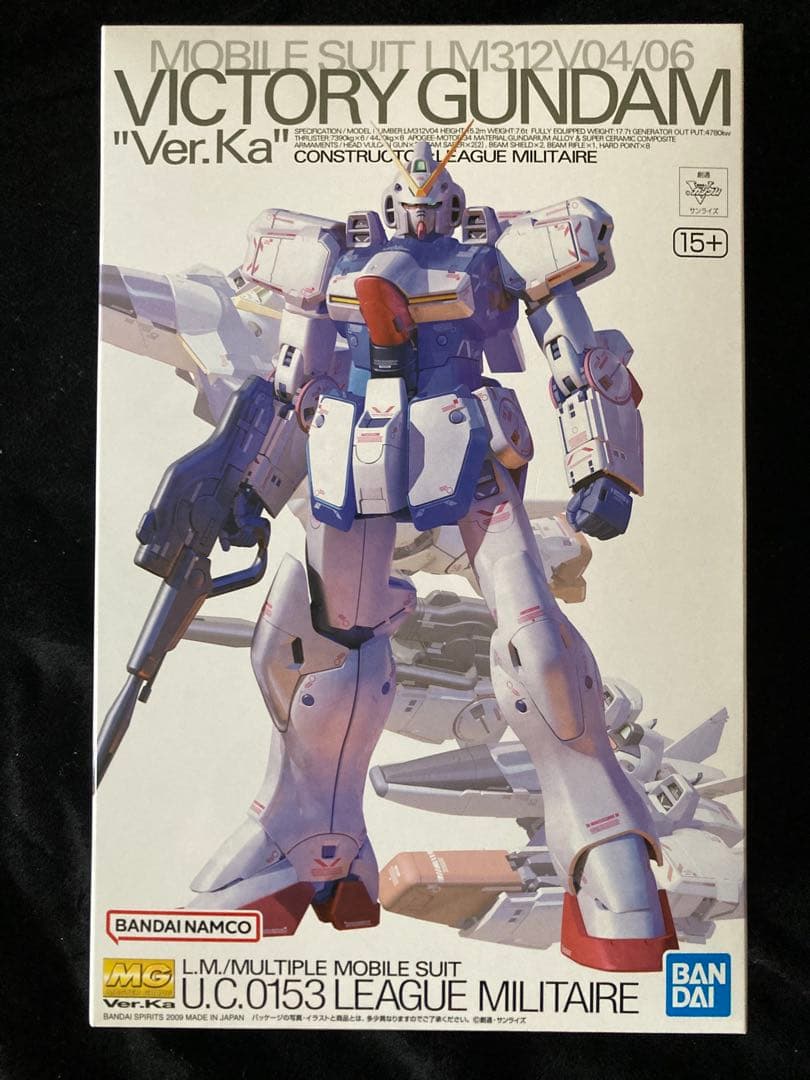 未開封MGビクトリーガンダムver.ka Vガンダム
