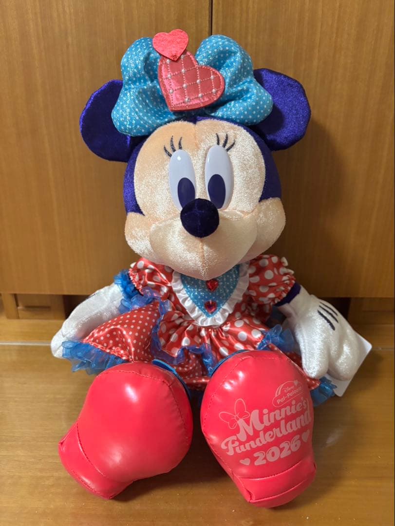 ディズニー ミニー@ファンダーランド パルパルーザ　ぬいぐるみ　2026