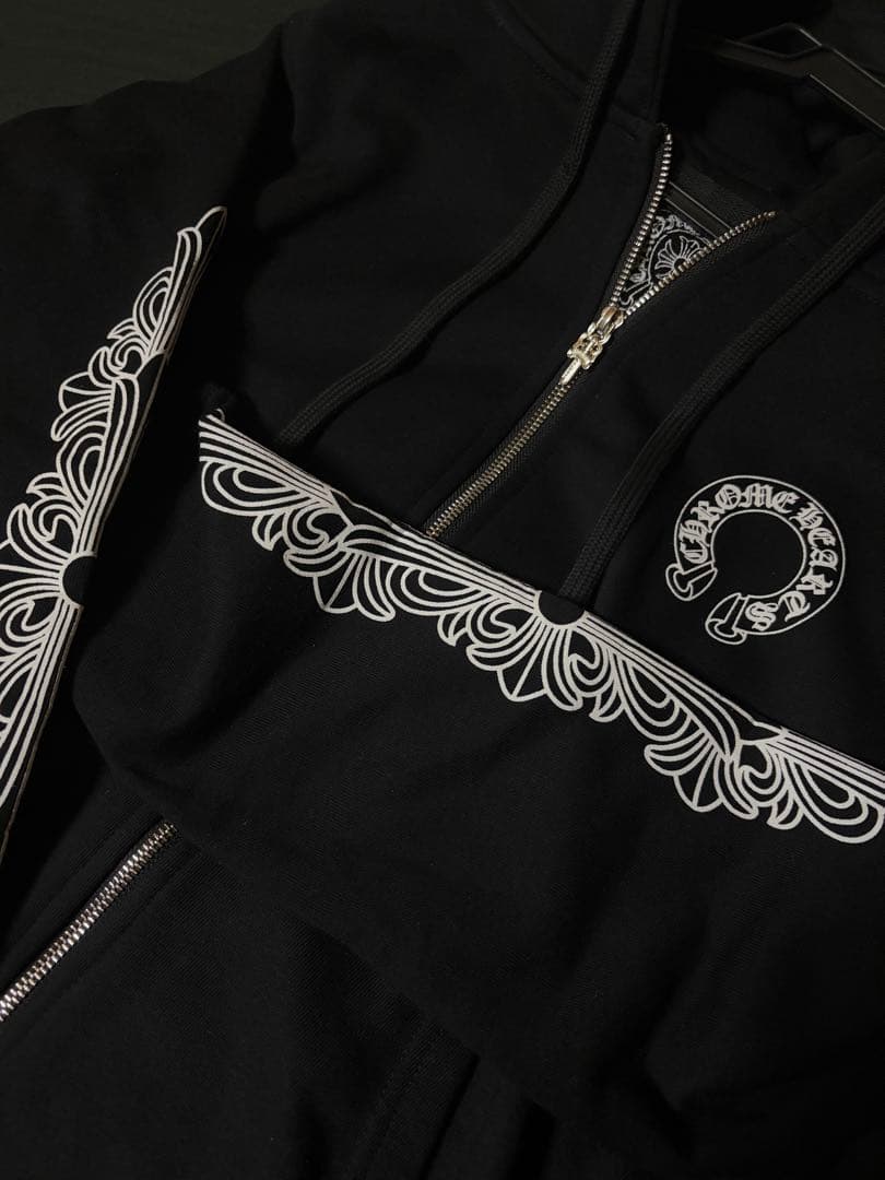 即発送可‼️ クロムハーツ ジップパーカー