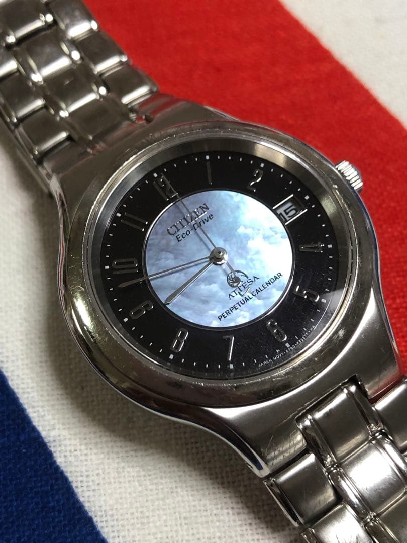 ATTESA パーペチュアルカレンダー　メンズ時計