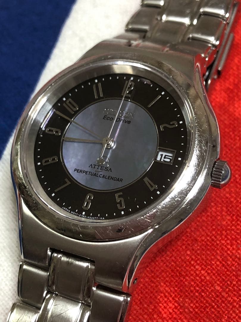 ATTESA パーペチュアルカレンダー　メンズ時計