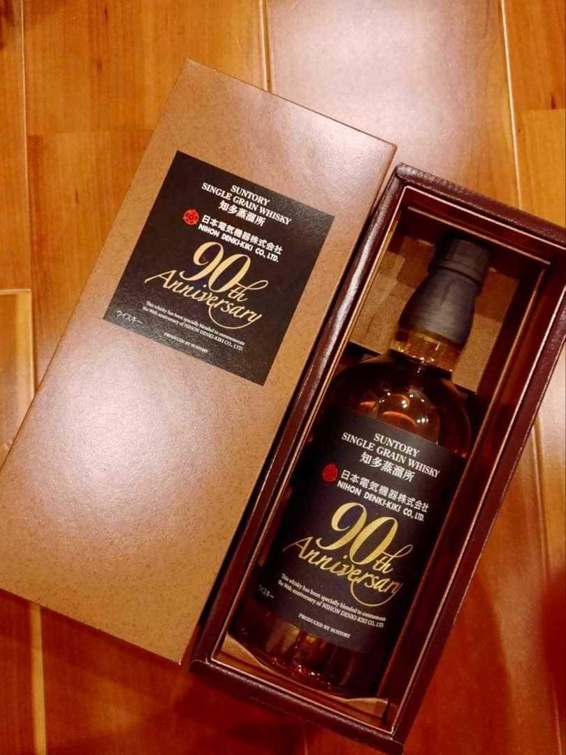 ま*き様 SUNTORY 知多 日本電気機器株式会社90thシングルモルトウイス