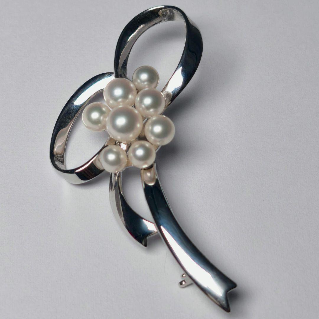 【極美品 最高級!!】ミキモト ブローチ パール フォーマル 正規品 皇室御用達