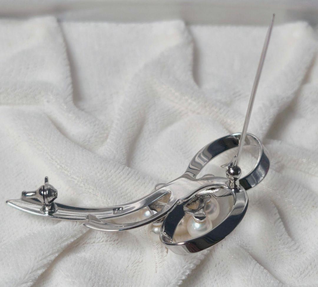 【極美品 最高級!!】ミキモト ブローチ パール フォーマル 正規品 皇室御用達