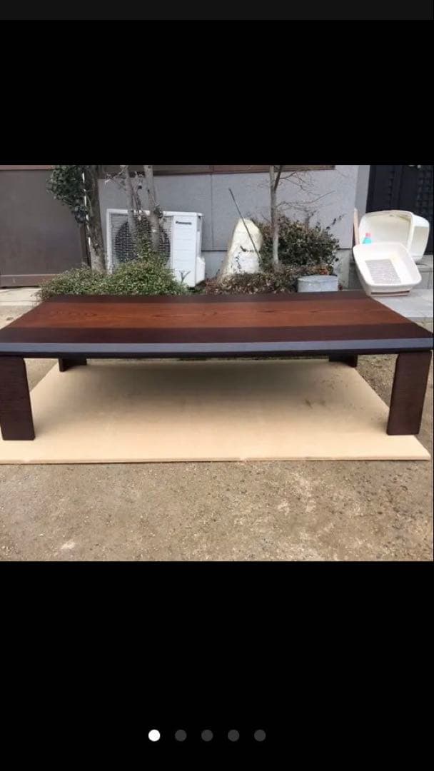 こたつケヤキ折りたたみ脚120日本製・ヒーター付き