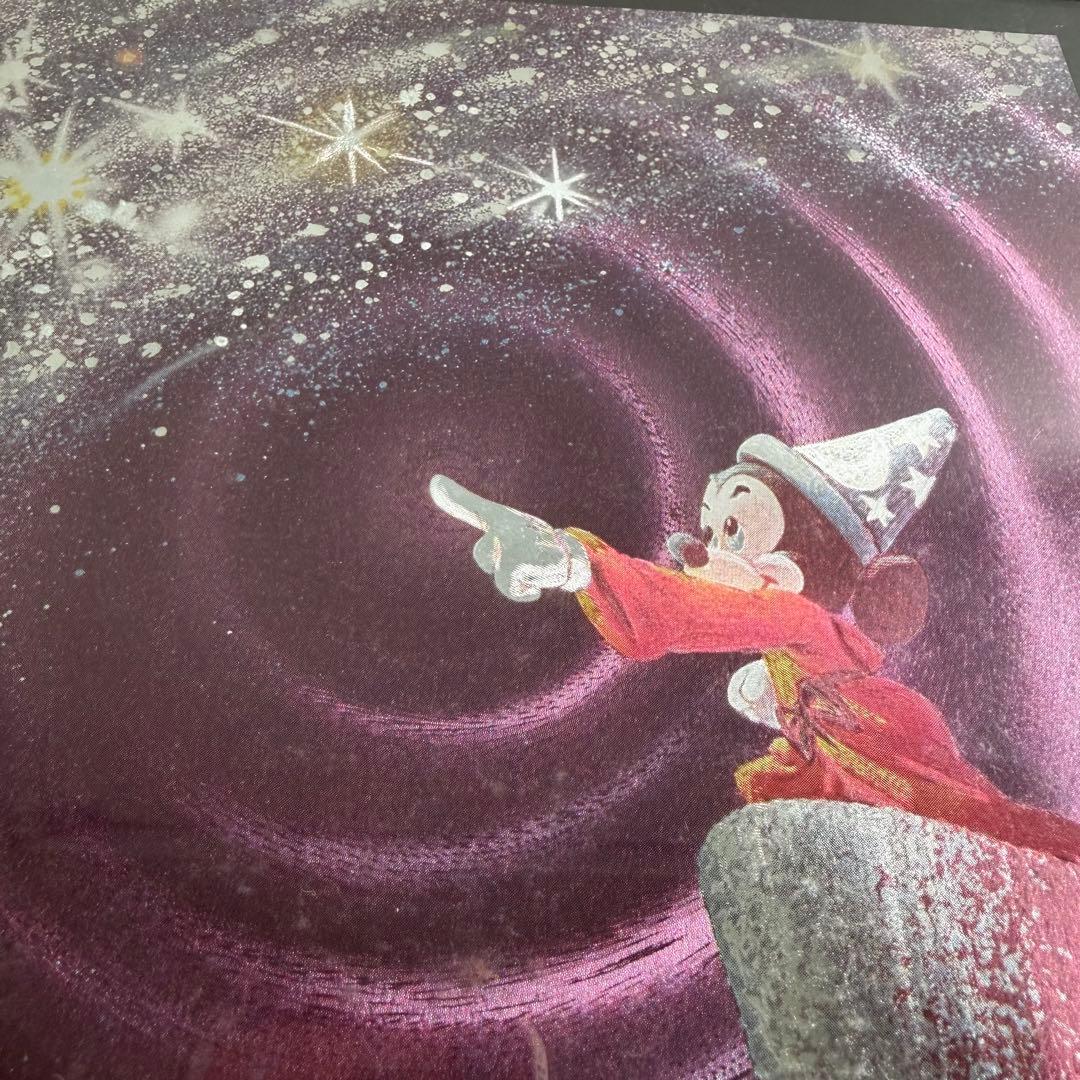 ミッキー　ディズニー　DUFEX PRINTSエッチングアート　魔法使いの弟子