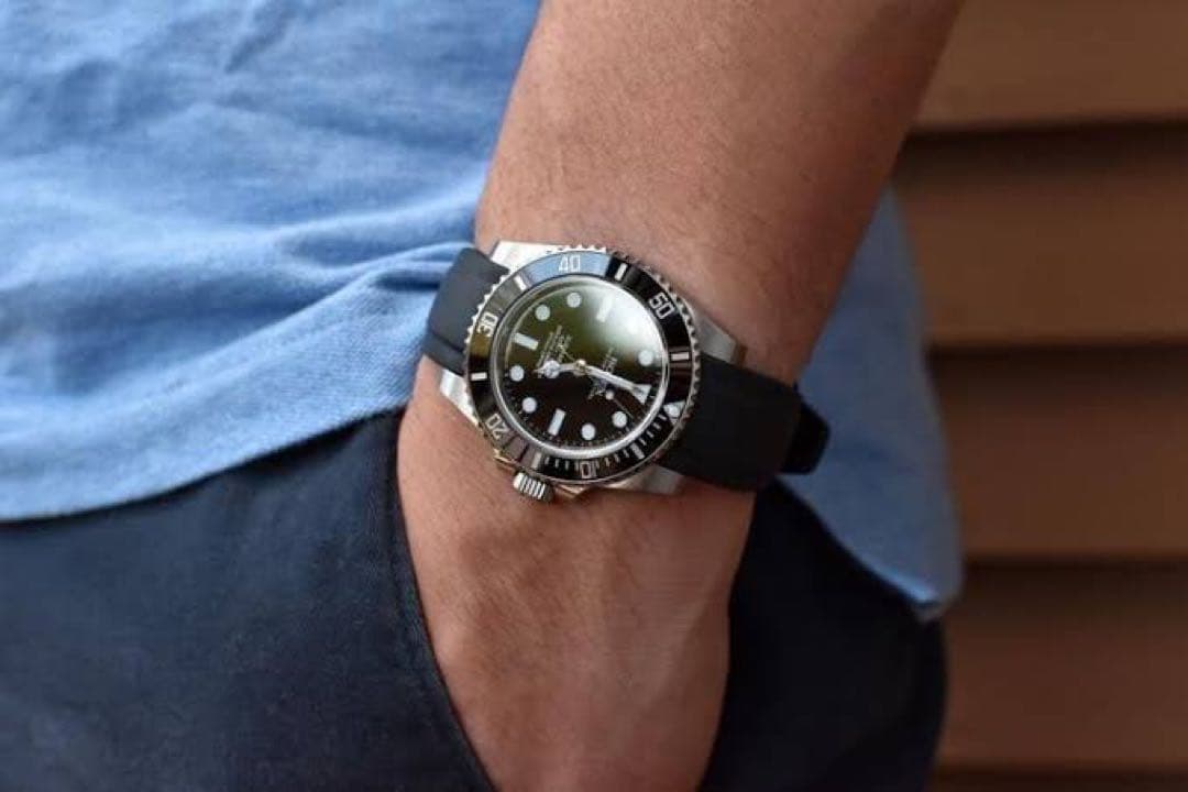 Rolex サブマリーナ Everest エベレスト ラバーバンド ブラック