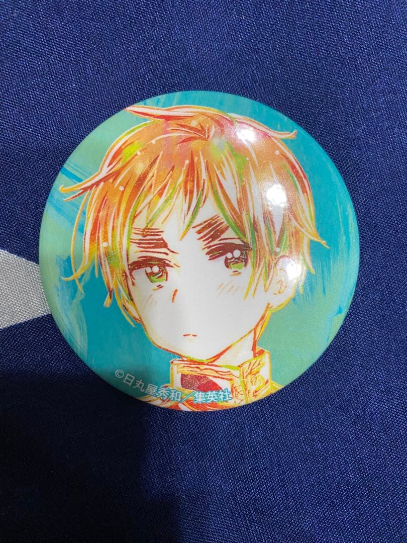 ヘタリア イギリス Ani-Art 缶バッジ　原作イラスト　原作絵