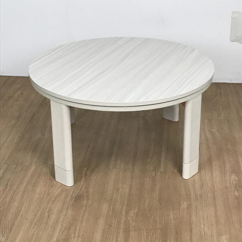 ☆丸型フラットヒーターこたつ70WH【OUTLET】☆