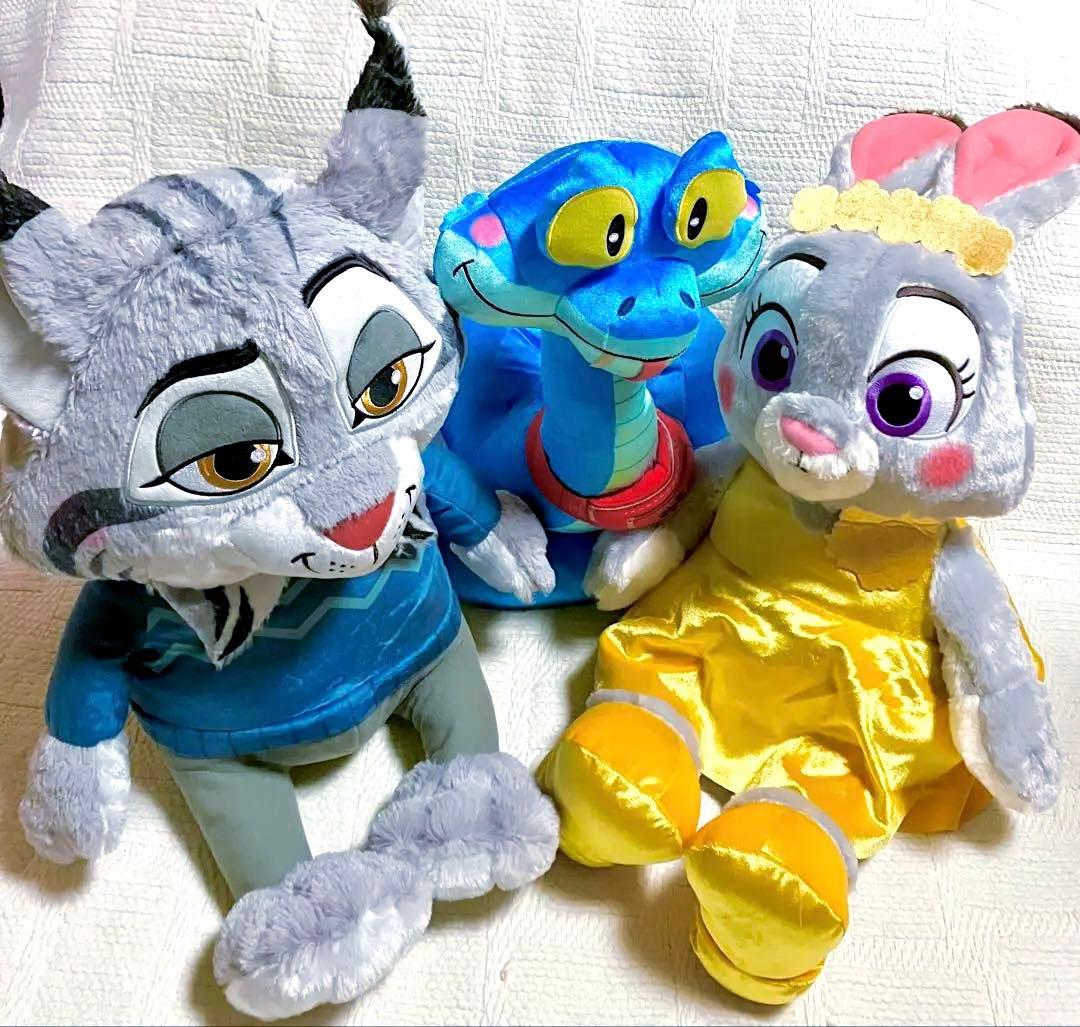 ズートピア２　FukuFuku V-BIGぬいぐるみ３種セット