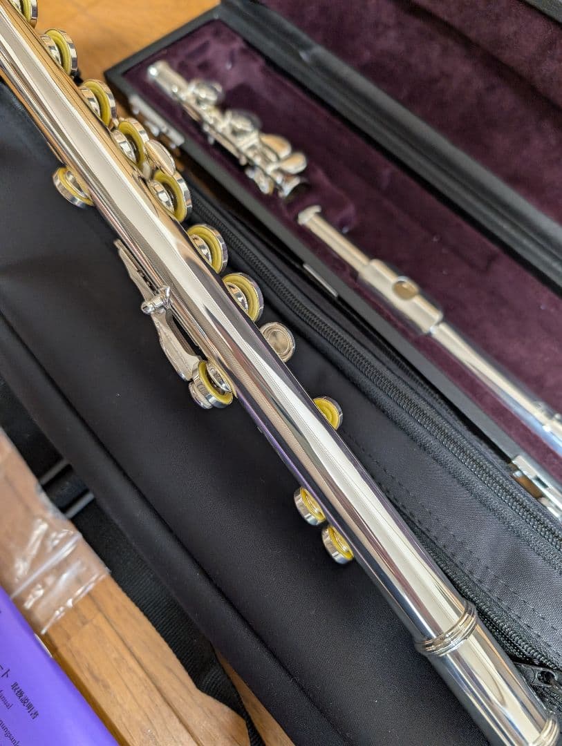 【15★milk】フルート YAMAHA ヤマハYFL-312 保証書付き