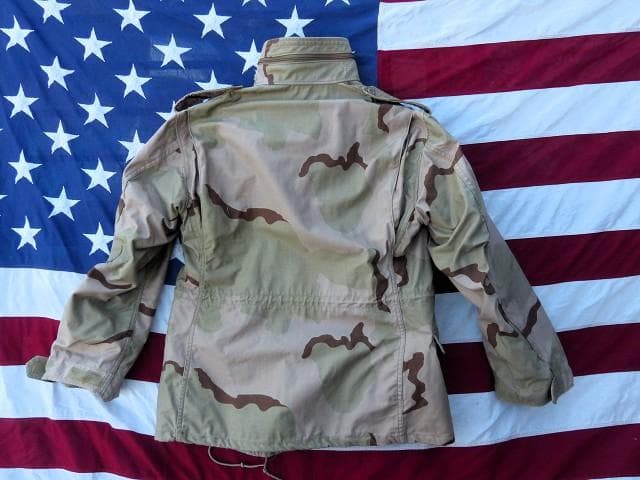 1991 米軍実物 M-R　デザート３カラー　Ｍ65フィールドジャケット　294