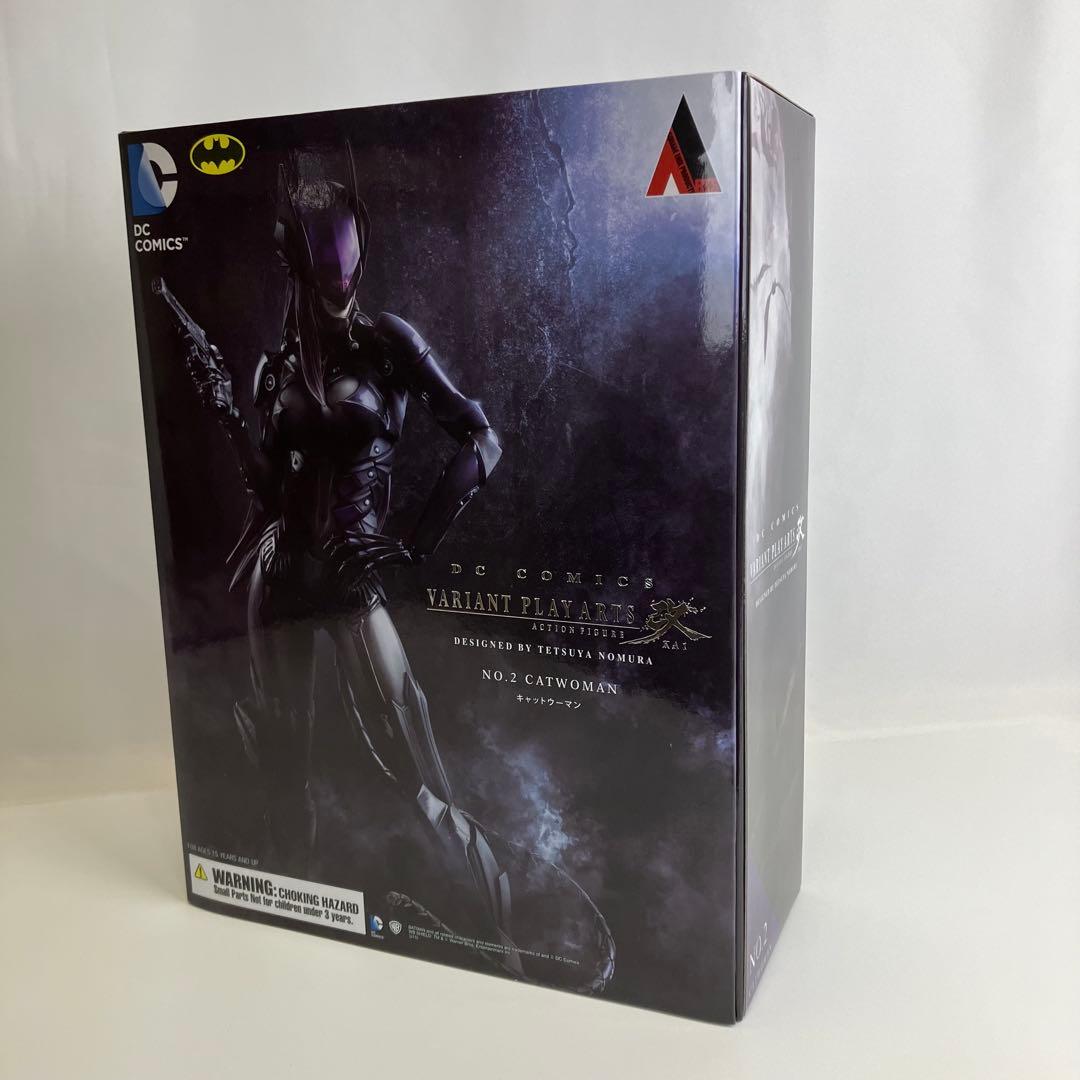 【新品】キャットウーマン PVC製 塗装済み可動フィギュア 迅速配送