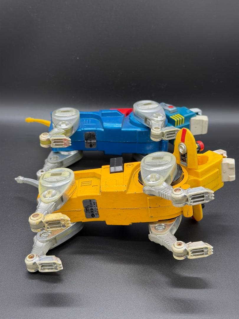 百獣王ゴライオン 青獅子 黄獅子 超合金 ポピー 昭和レトロ 武器パーツセット