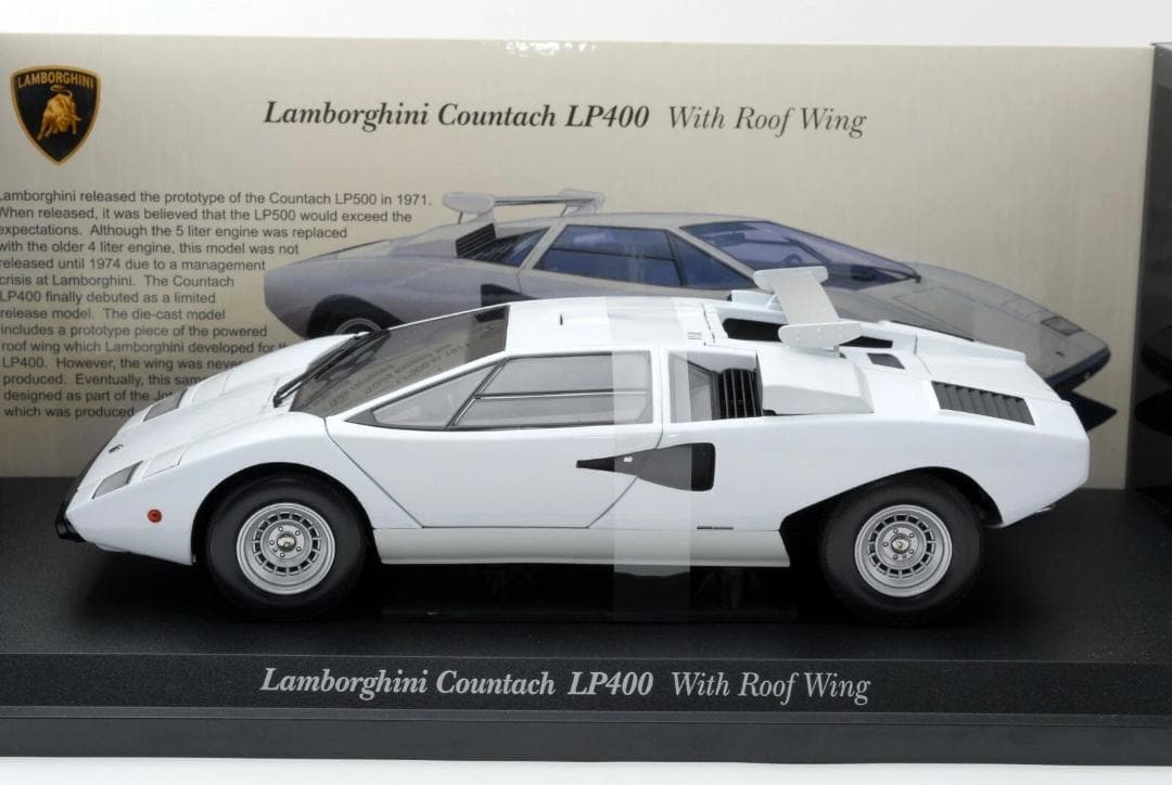 1/18 京商 ランボルギーニ カウンタック LP400 ルーフウイング付き