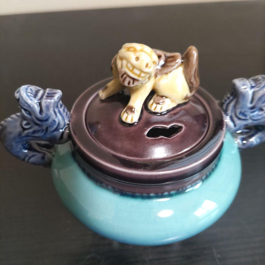 値下げしました。 人間国宝、徳田正彦（三代八十吉)彩釉香炉