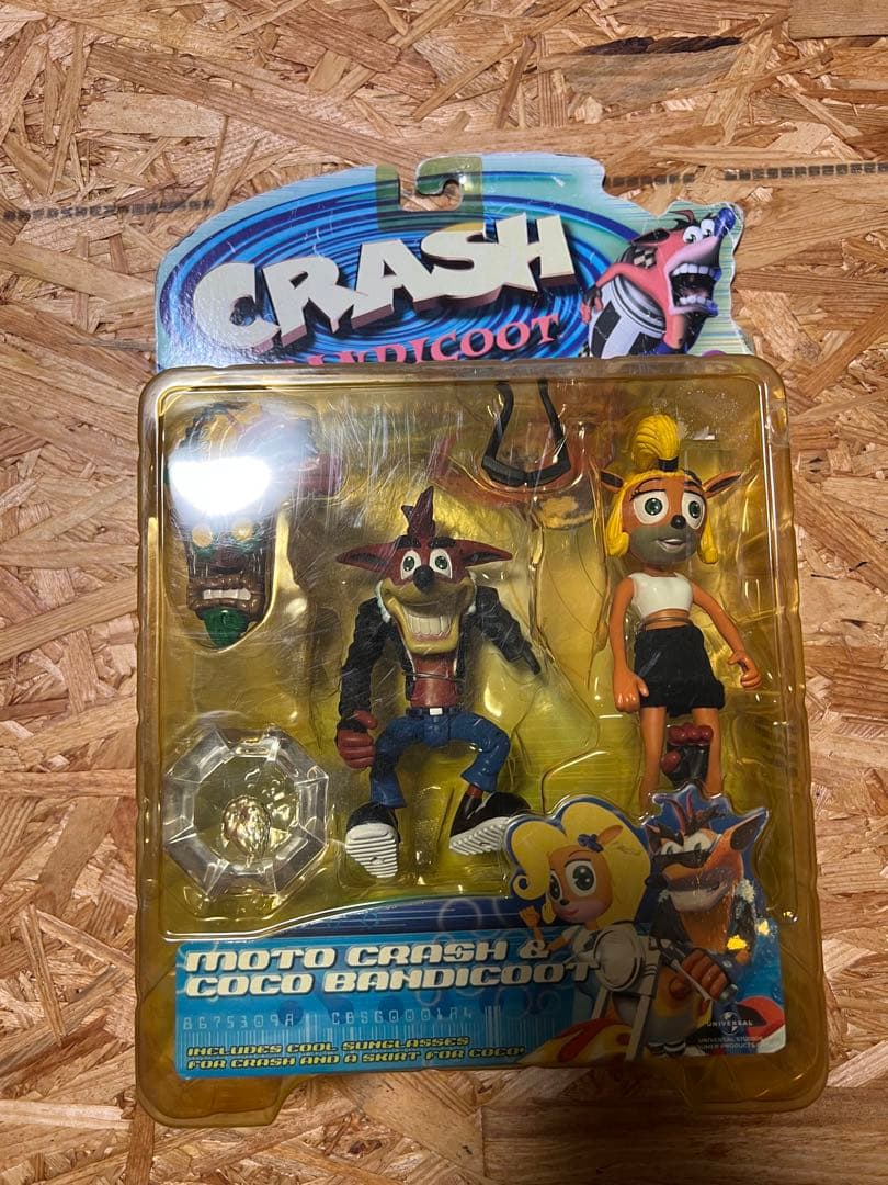 ［超激レア］当時物 未開封 クラッシュバンディクー フィギュア