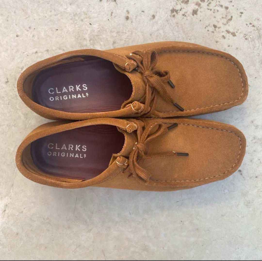 Clarks クラークス ワラビー ローカット ブラウン 26~27cm相当