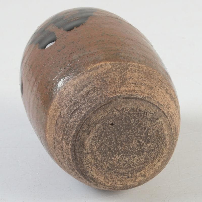 茶道具　瀬戸焼　古瀬戸　茶入　銘八千代　仕覆二点　即中斎極め箱　D　9443