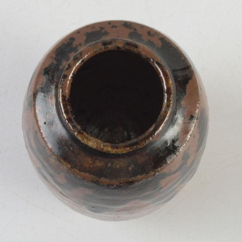 茶道具　瀬戸焼　古瀬戸　茶入　銘八千代　仕覆二点　即中斎極め箱　D　9443