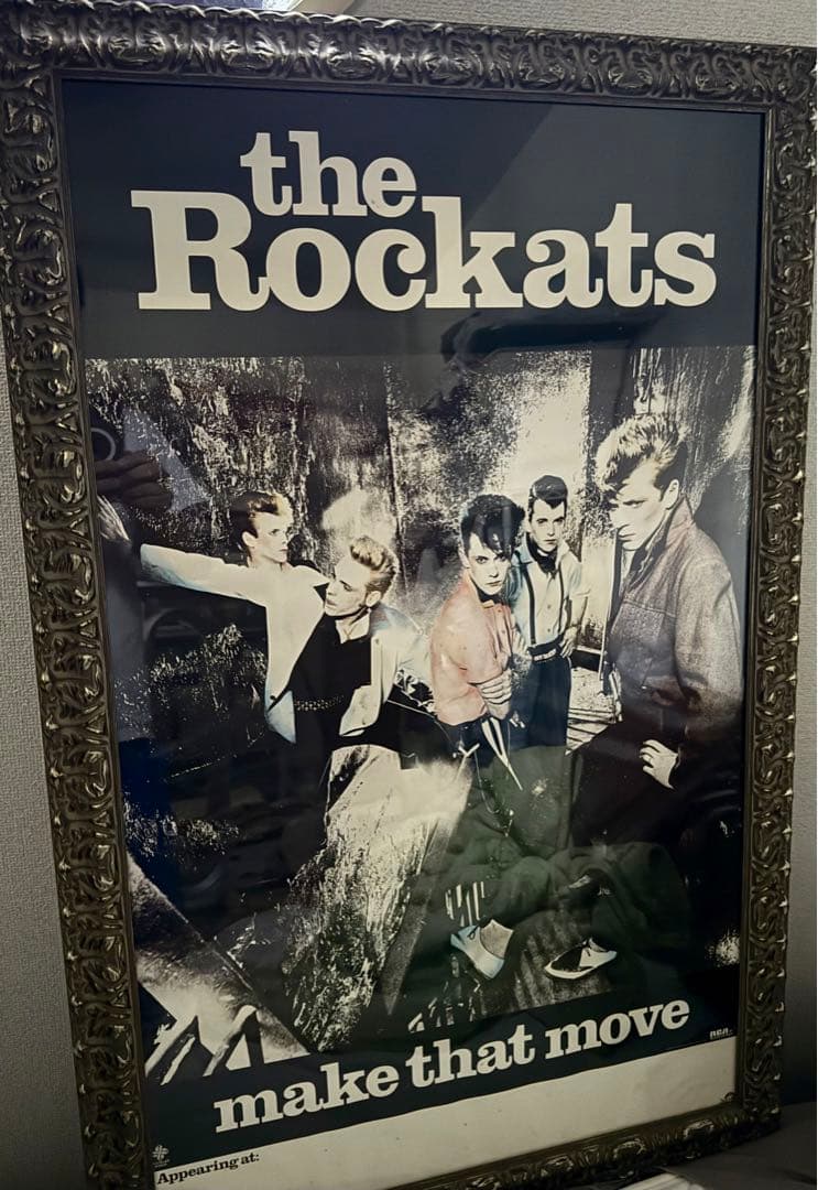 ロカッツ Rockats ポスター 当時物 激レア