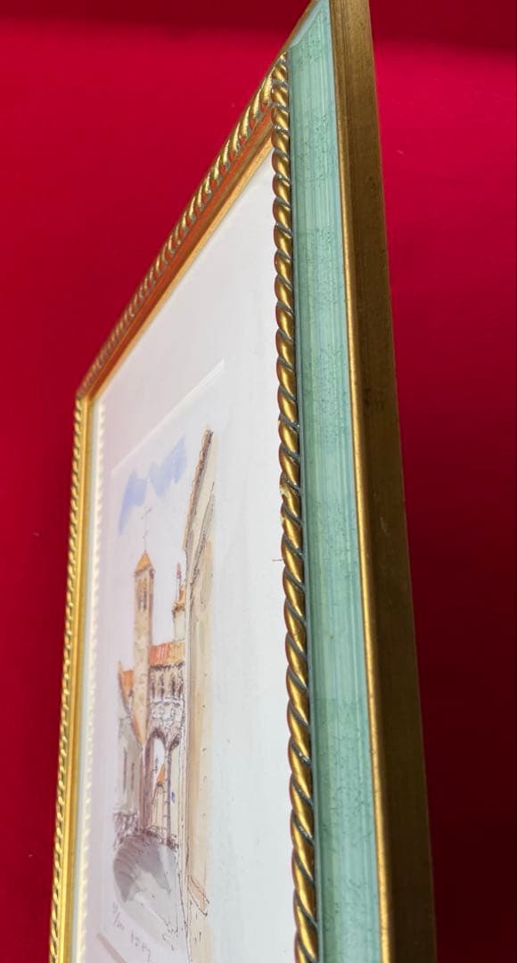 藤森悠二・セゴビア・風景画・シルクスクリーン・水彩画・アート