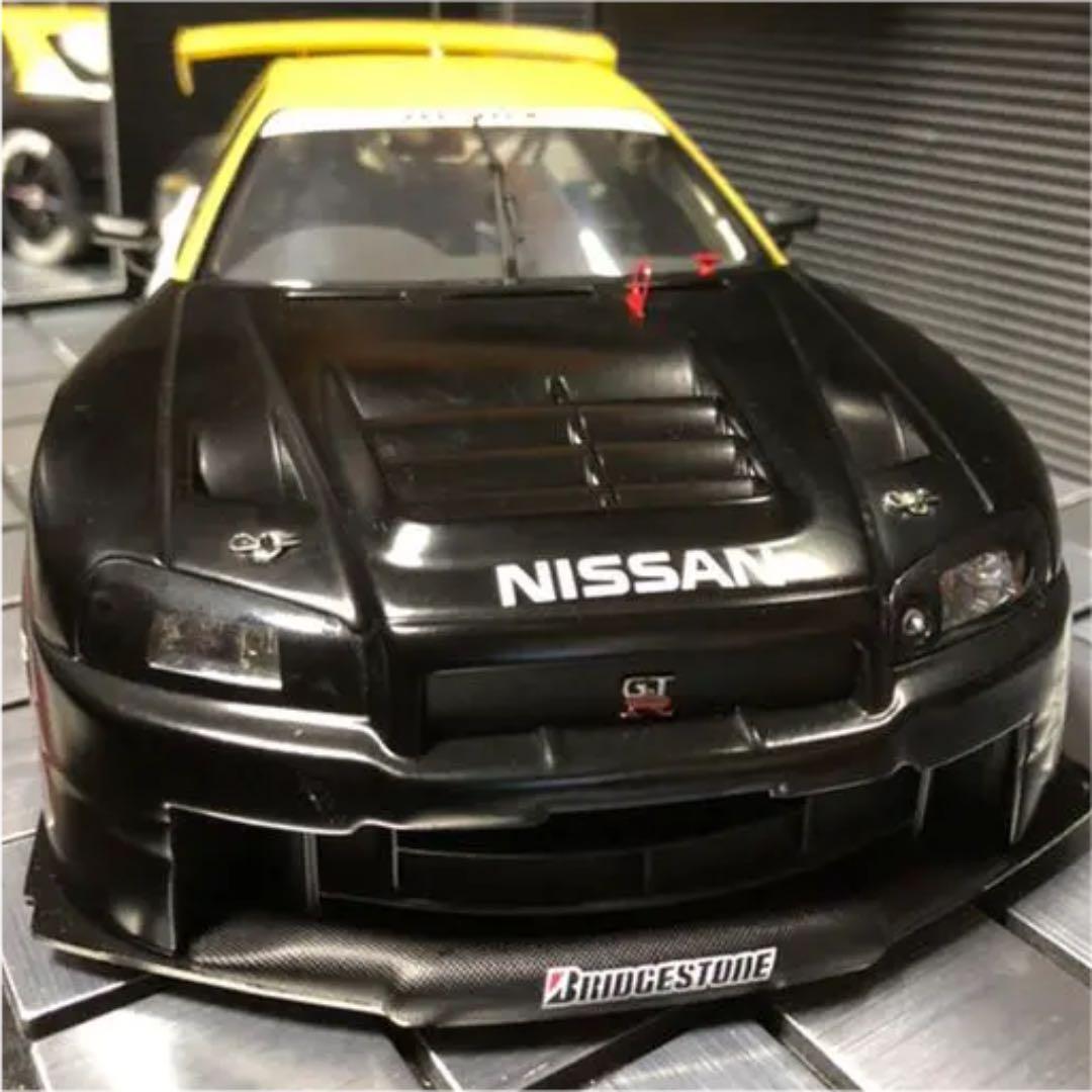 激レア入手困難！オートアート1/18スカイラインGT-R34テストカー