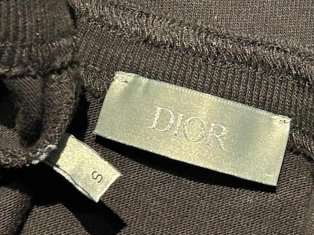 ♪送料無料★DIOR × sacai★名作コラボ★Tシャツ★異素材構築★黒★S♪