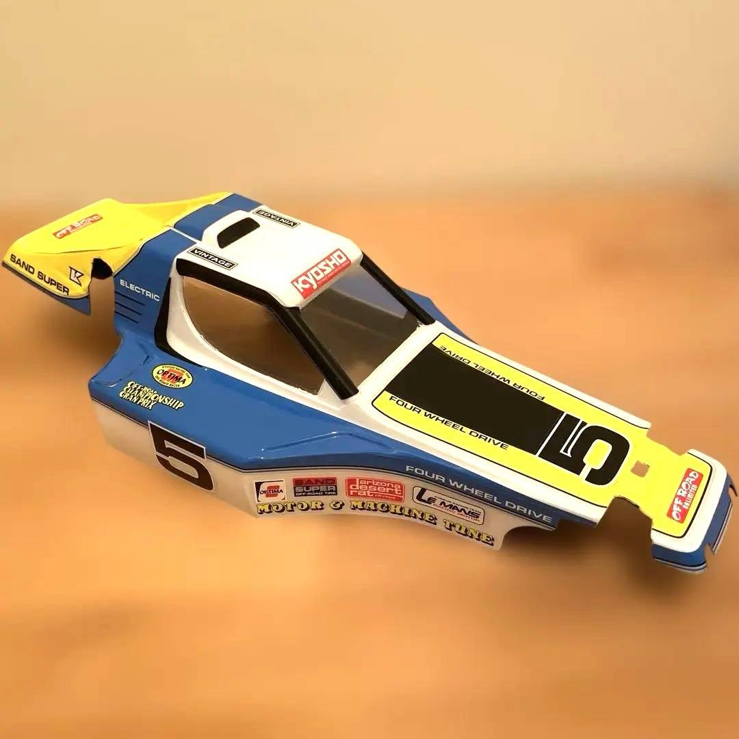 新品 オプティマ　ボディ クリア　塗装済　新品デカール付！