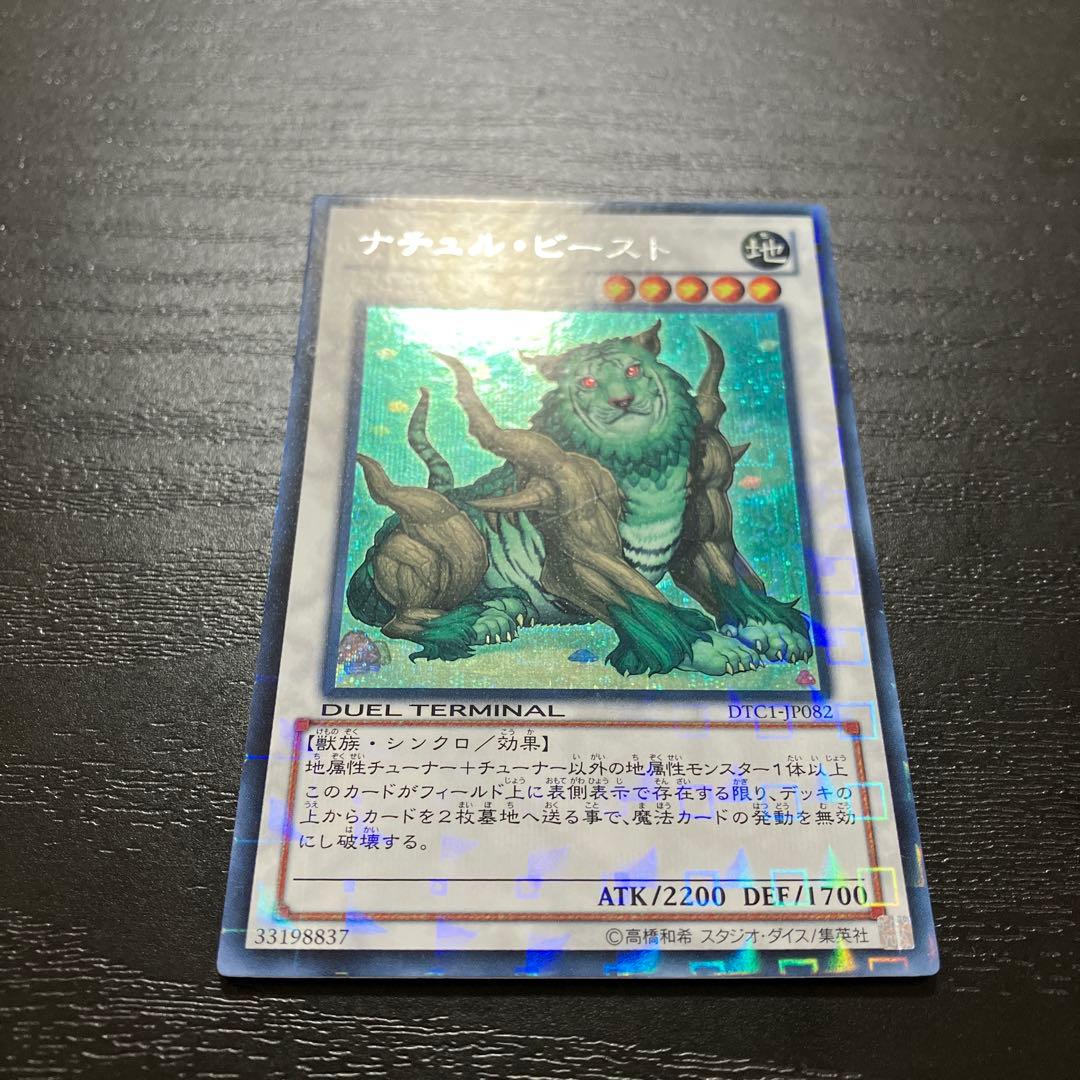 遊戯王　ナチュルビースト　シークレットレア1枚【DTC版】