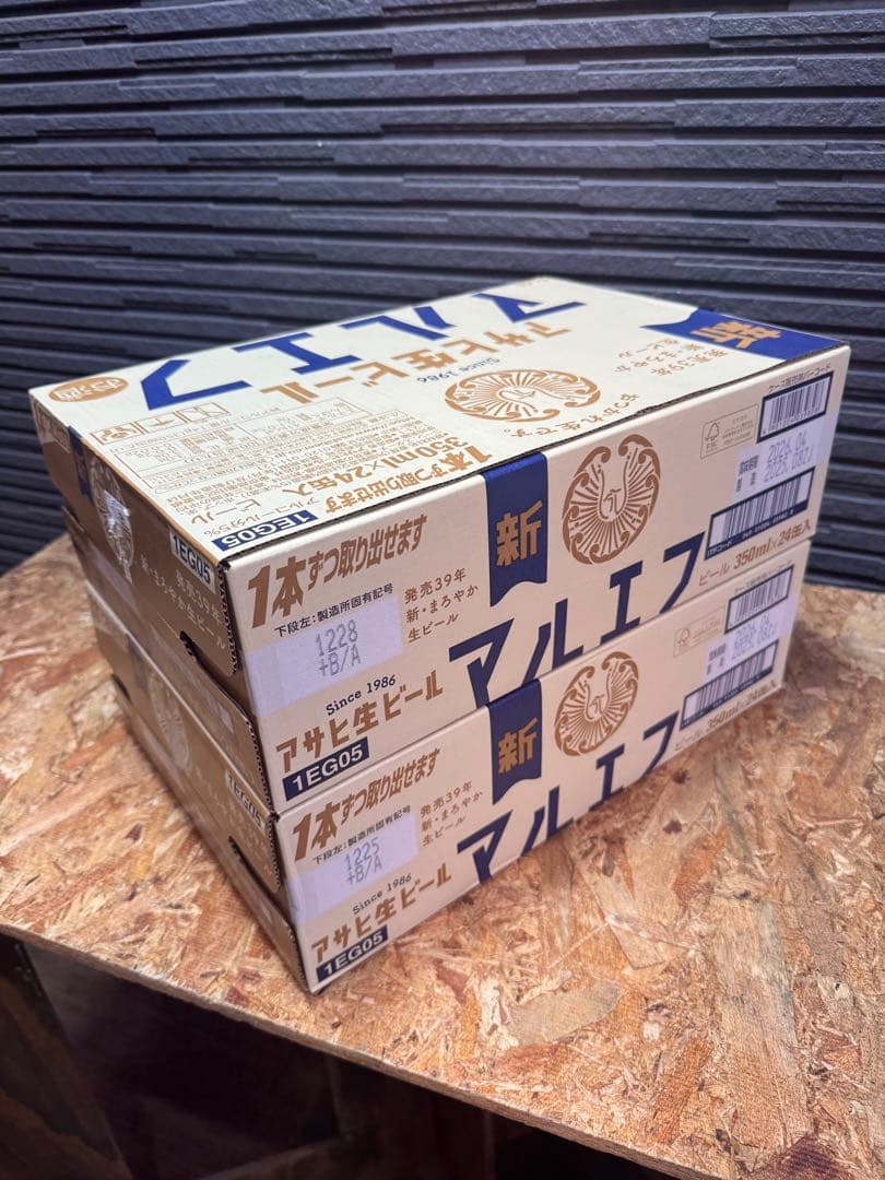 アサヒ生ビール マルエフ（350ml×48本）