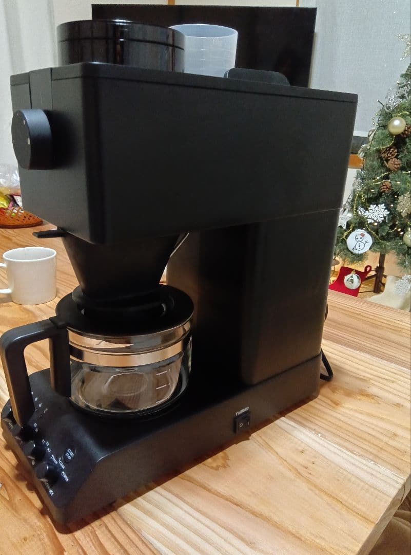 TWINBIRD 全自動コーヒーメーカー CM-D457 黒