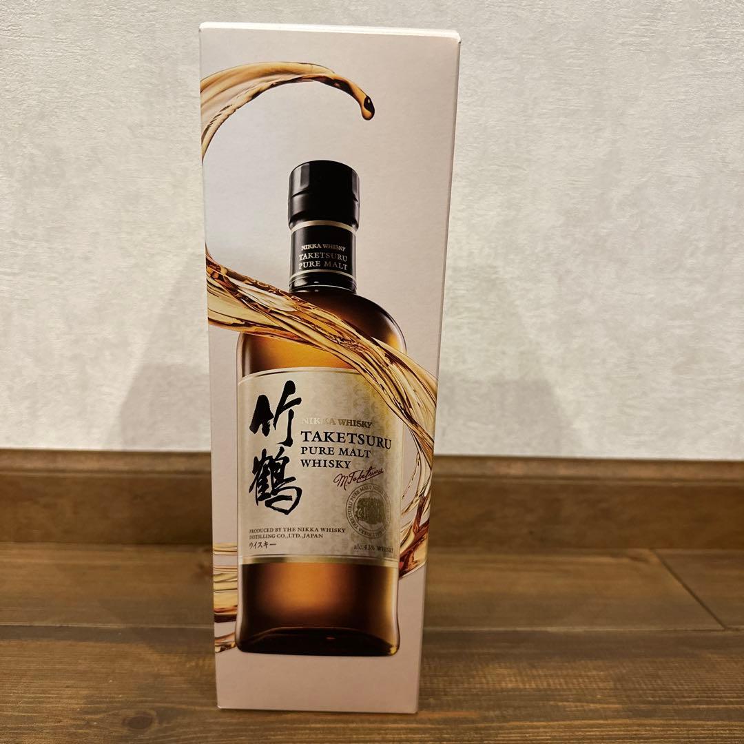 【竹鶴】ピュアモルト　ウィスキー　国内盤　希少
