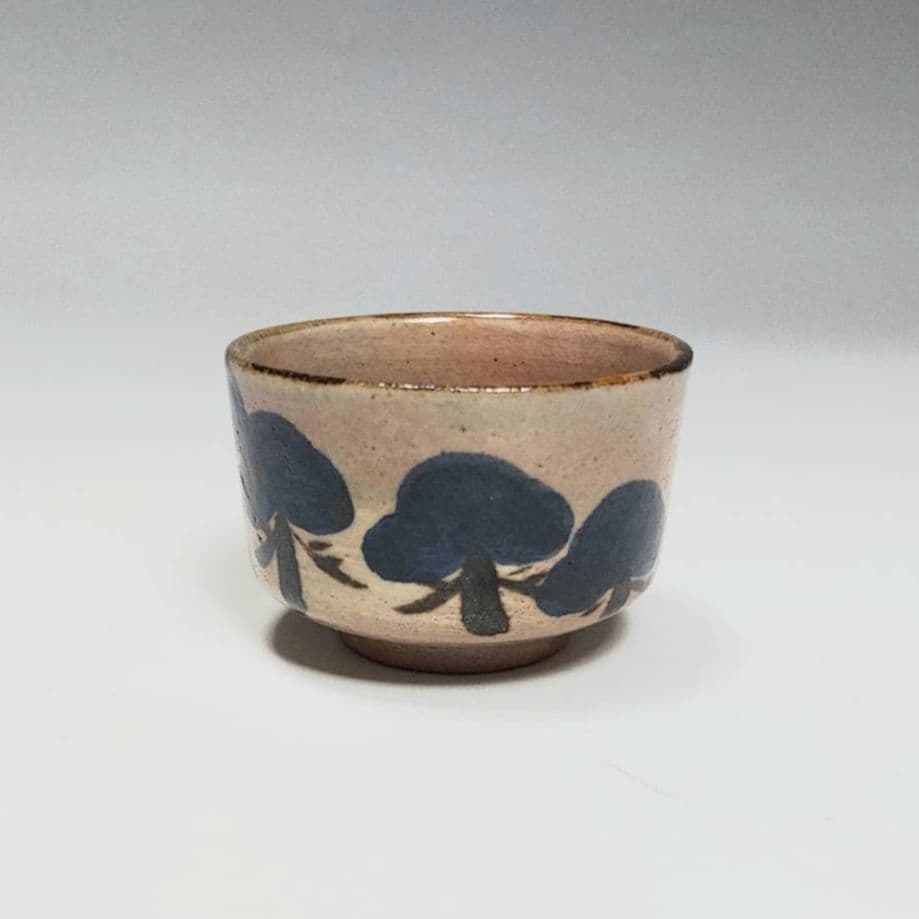 24-1264 永楽善五郎作　松原図酒盃　新品未使用