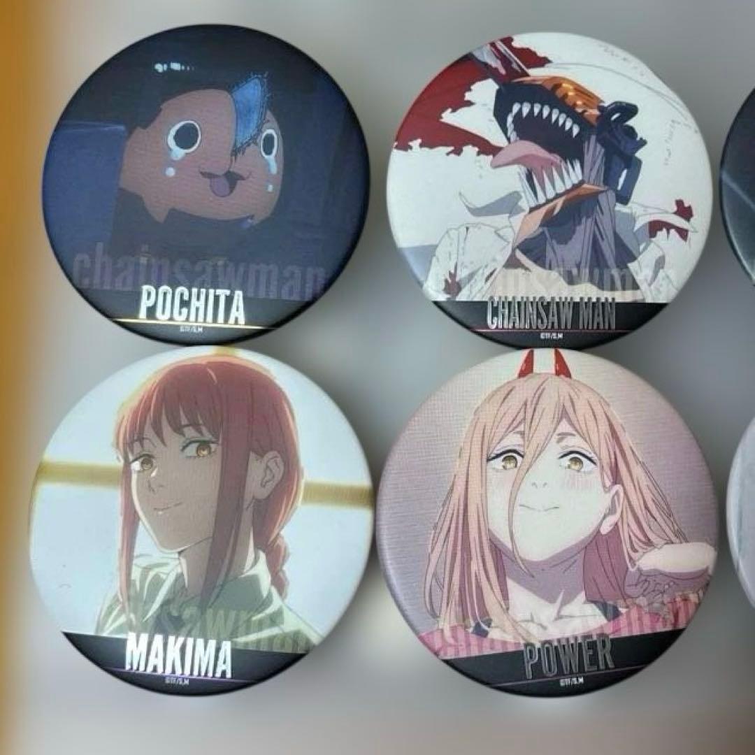 【未使用】チェンソーマン 名場面缶バッジ ジャンプショップ まとめ売り