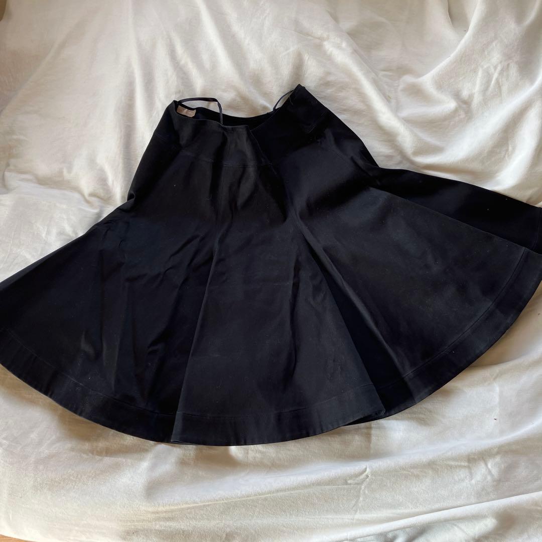 Alaïa ブラック フレアスカート 40