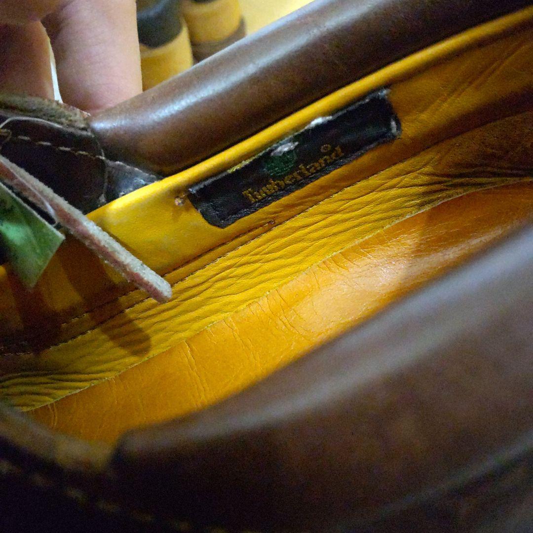 【ケア済】Timberland デッキシューズ 3eye